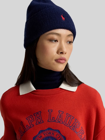 Polo Ralph Lauren Muts van zuivere wol Marineblauw - 1