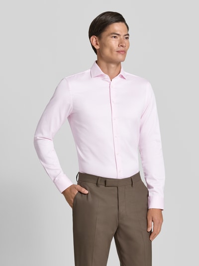 Jake*s Koszula biznesowa o kroju slim fit z czystej bawełny Jasnoróżowy 4