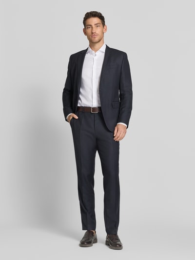 BOSS Slim Fit Businesshemd aus reiner Baumwolle Modell 'H-HANK-SP' Weiss 1