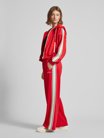 TheJoggConcept Sweatpants met elastische band, model ‘SIMA’ Rood - 1