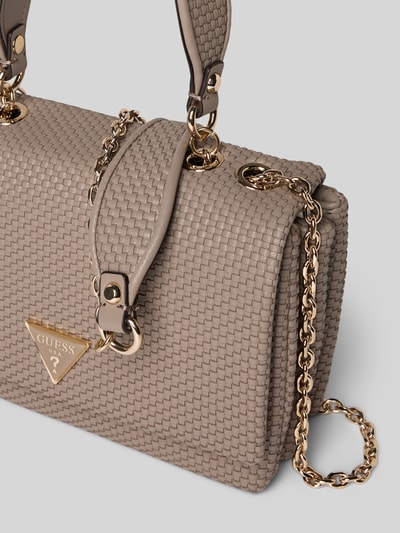 Guess Handtas in gevlochten look, model 'PHAEDRA' Taupe - 3