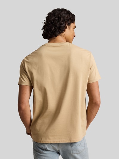 Polo Ralph Lauren Regular Fit T-Shirt aus reiner Baumwolle Khaki 5