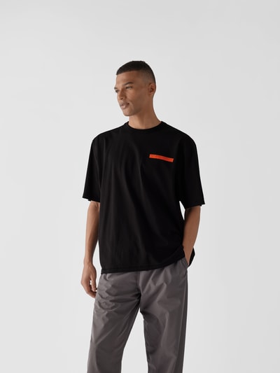 Heron Preston for CK T-Shirt mit Label-Print Black 4