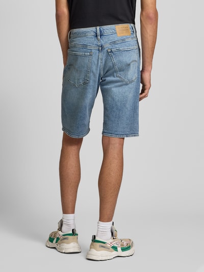 G-Star Raw Slim Fit Jeansshorts mit Eingrifftaschen Modell 'Mosa' Hellblau 5