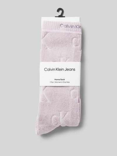 Calvin Klein Jeans Sokken met labeldetails Paars - 3