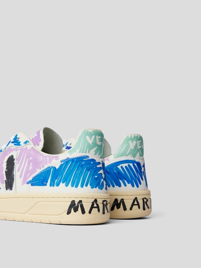 Marni Sneaker aus Leder Flieder 3