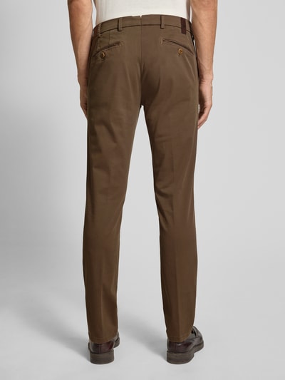 Mmx Chino mit Gesäßtaschen Modell 'Lupus' Mittelgrau 5