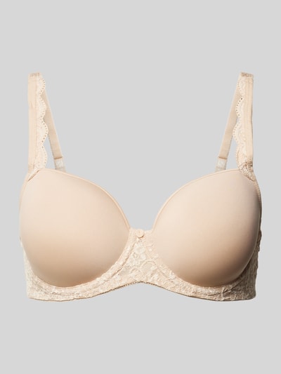 Triumph Push-up-bh met kant Beige - 1