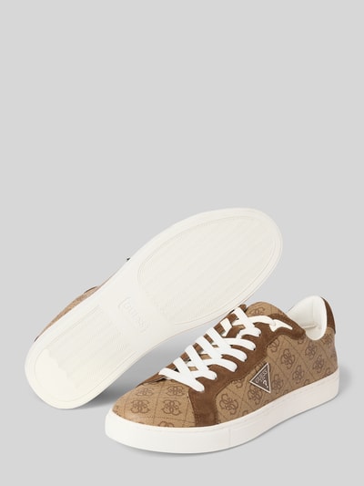 Guess Sneaker mit Label-Applikation Modell 'TODI 3' Beige 4