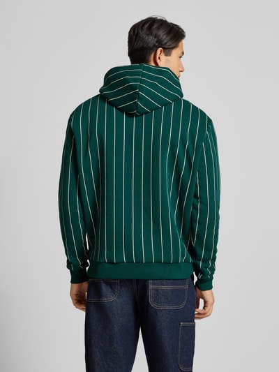 KARL KANI Hoodie met logo en kangoeroezak Petrol - 5