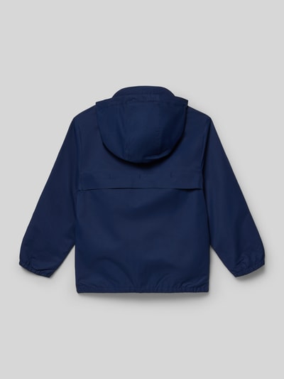 Produktfoto, Regular Fit Blouson mit Kapuze von Polo Ralph Lauren Kids in Optik: Unifarben, elastische Langarmabschlüsse, glatte Textur, Rückansicht