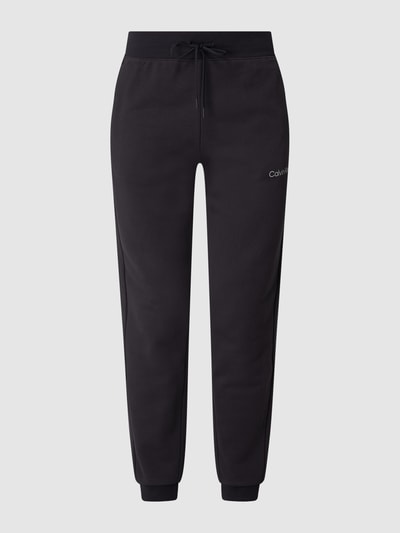 Calvin Klein Performance Sweatbroek met logodetails  Zwart - 2