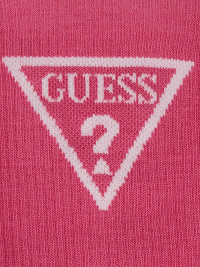 Guess Sokken met labelprint Felroze - 2