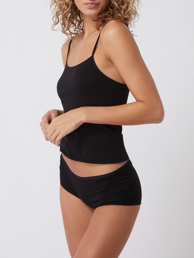 SCHIESSER Pantie mit elastischem Bund im 3er-Pack Black 1
