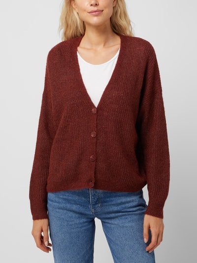 Esprit Collection Cardigan mit Alpaka-Anteil  Rostrot 4