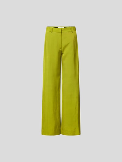 Victoria Beckham Marlenehose aus Viskose Gruen 2