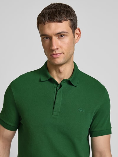 Lacoste Regular fit poloshirt met labeldetail Groen - 3