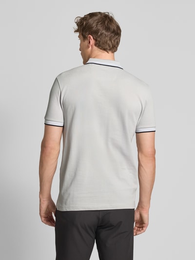 BOSS Green Koszulka polo o kroju Regular Fit z czystej bawełny Jasnoszary 5