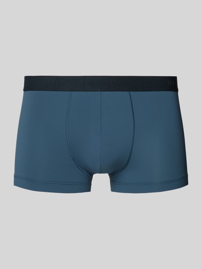 Hanro Trunks mit Label-Bund Jeansblau 1