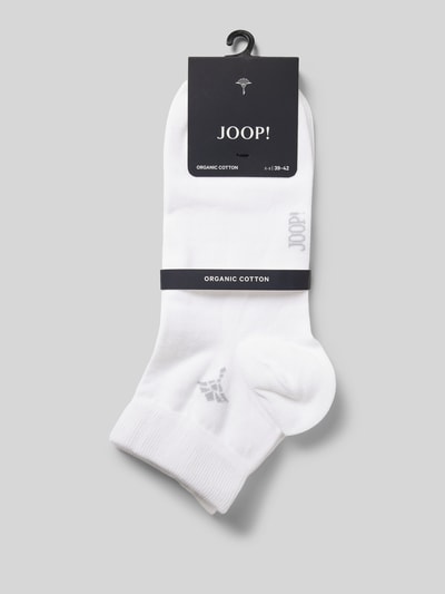 JOOP! Collection Sokken met labelstitching Wit - 3