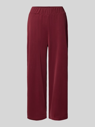 Jake*s Casual Culotte met elastische band Donkerrood - 2