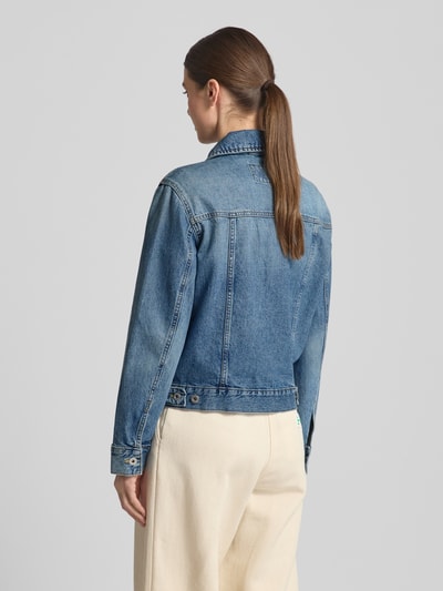 Jake*s Casual Jeansjacke mit Brustpattentaschen Jeansblau 5