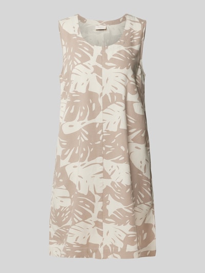 FREE/QUENT Mini-jurk met steekzakken, model 'LAVISCO' Taupe - 2