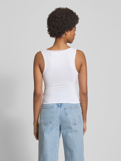 Review Tanktop mit U-Ausschnitt Weiss 5