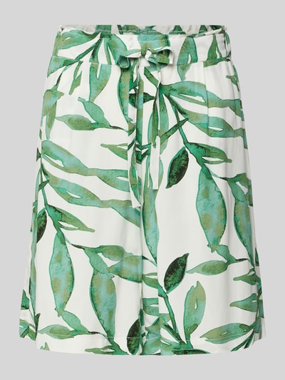 Christian Berg Woman Bermudas mit elastischem Bund Schilf 2