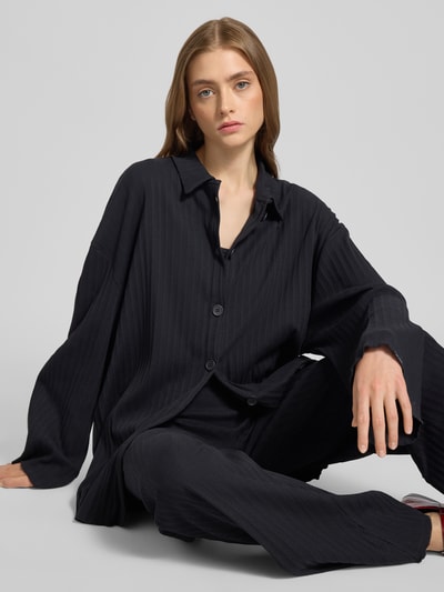 OH APRIL Overhemdblouse met knoopsluiting Zwart - 3