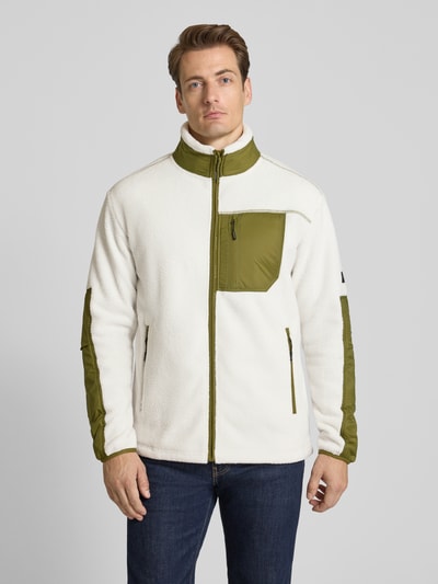 Icepeak Fleecejacke mit Stehkragen Modell 'MOHAWK' Sand 4