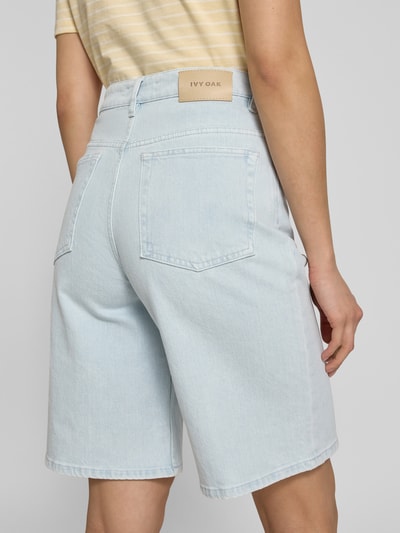 Ivy Oak Baggy Fit Jeansshorts im 5-Pocket-Design Modell 'PIRI' Bleu 3