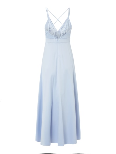 Jake*s Cocktail Cocktailkleid aus Chiffon in Vokuhila-Passform  Bleu 4