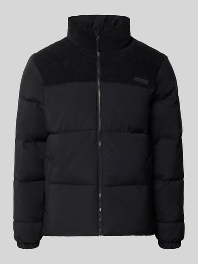 Blend Kurtka pikowana ze stójką i wpuszczanymi rękawami Czarny 2