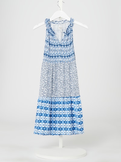 Pepe Jeans Kleid aus Viskose Modell 'Manuela' Blau 1
