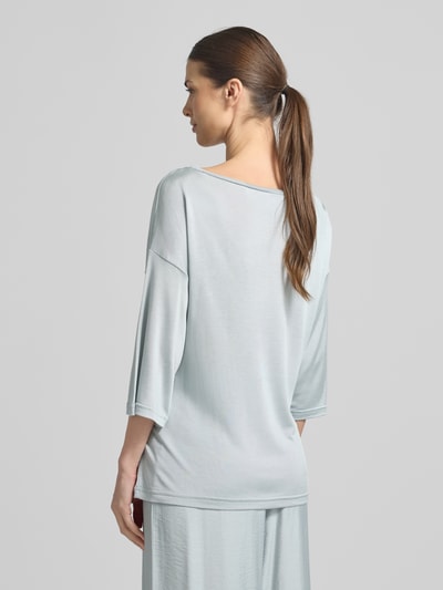 GUIDO MARIA KRETSCHMER WOMAN T-Shirt aus Viskose mit 3/4-Arm Modell 'SHARI' Hellblau 5