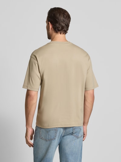 JAKE*S STUDIO MEN T-shirt z okrągłym dekoltem Beżowy 5