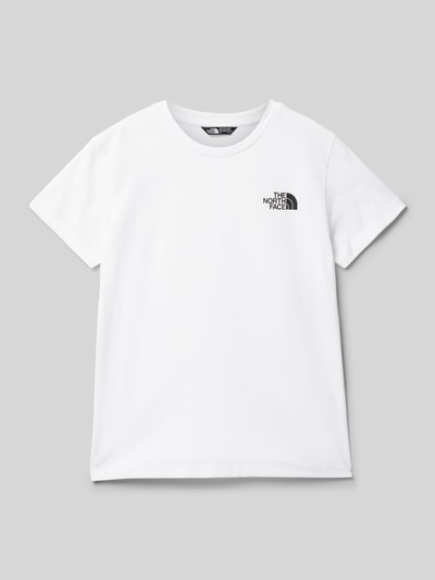 The North Face T-shirt met labelprint Wit - 1