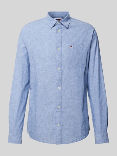 Tommy Jeans Regular fit vrijetijdsoverhemd met kentkraag Blauw - 2