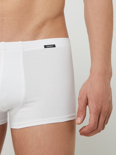 Skiny Trunks mit Stretch-Anteil im 2er-Pack Modell 'Advantage Men' Weiss 2