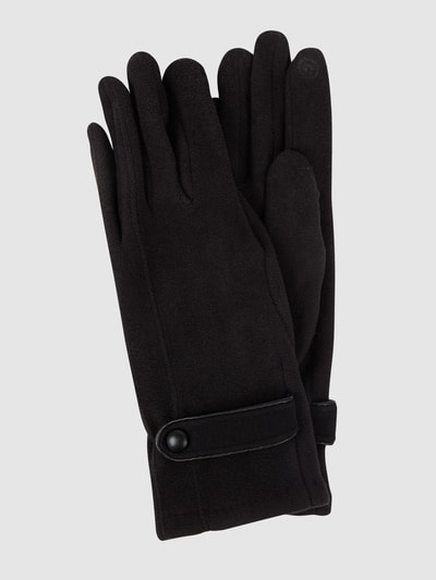 EEM Touchscreen-Handschuhe mit Zierriegel Black 1