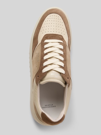 Copenhagen Sneaker aus Leder mit Schnürung Modell 'CPH1M' Beige 3