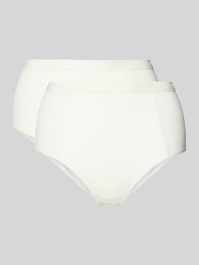 Marc O'Polo Hipster in Melange-Optik Modell 'ICONIC RIB' Offwhite 1