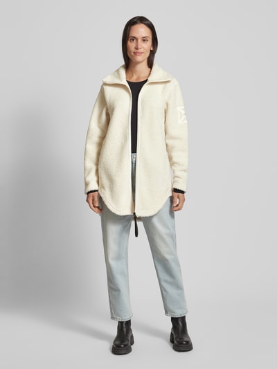 Didriksons Jacke mit Teddyfell Offwhite 1