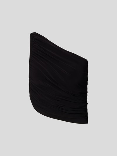 Norma Kamali Top mit One-Shoulder-Träger Black 2