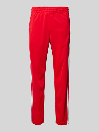 adidas Originals Regular Fit Sweatpants mit Label-Stitching Modell 'FIREBIRD' Rot 1