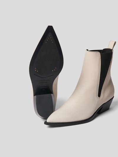 Officine Creative Chelsea Boots mit Blockabsatz Offwhite 5