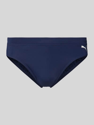 Puma Badehose mit Label-Print Marine 1