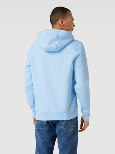 Tommy Hilfiger Hoodie mit Känguru-Tasche Modell 'TOMMY LOGO' Himmelblau 5