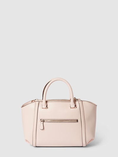 GUESS Handtasche mit Label-Applikation in metallic Modell 'LEIE' Rose 4